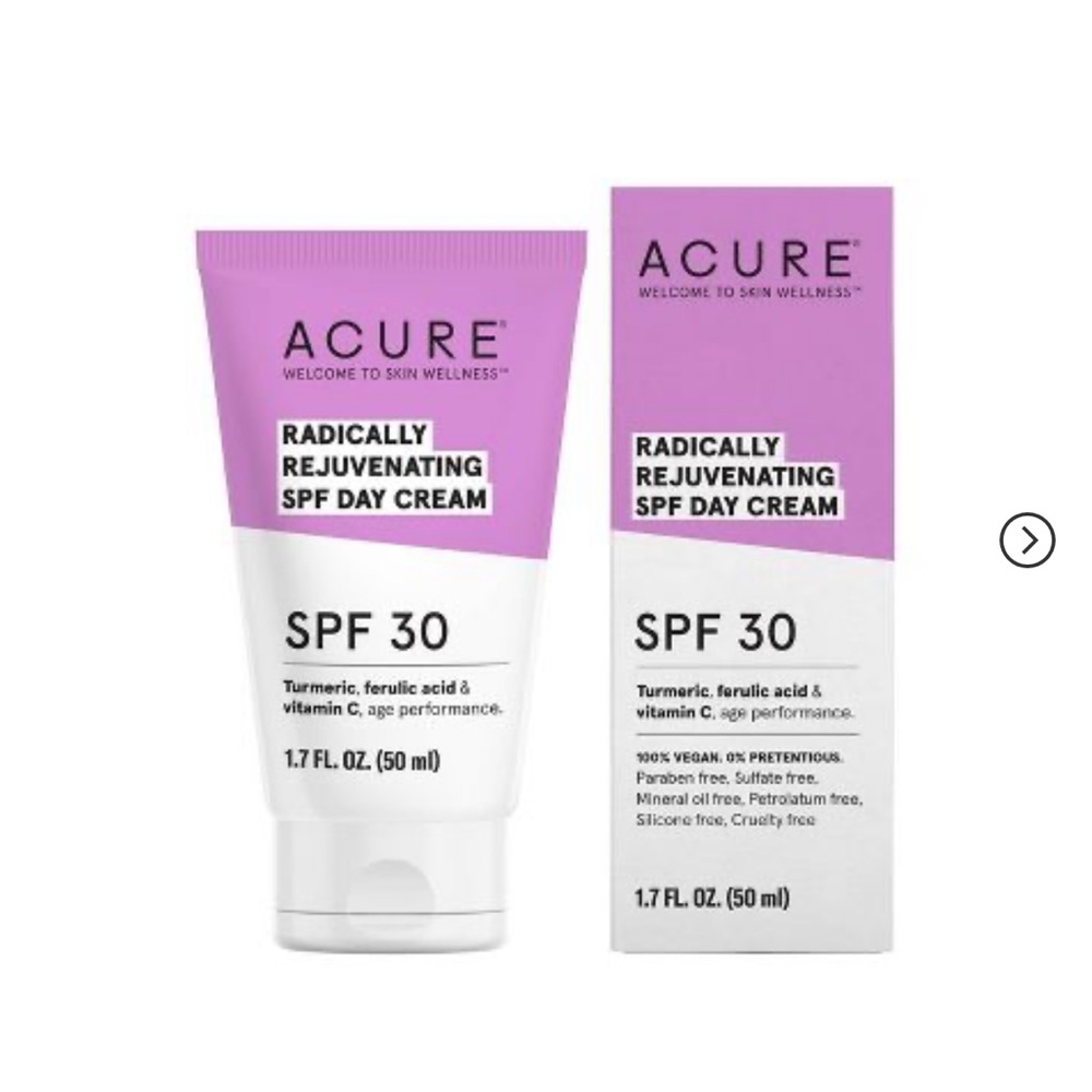 ACURE SPF radically rejuvenating daily lotion